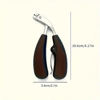 Stainless Steel Elbow Nail Clippers with Large Opening Nail Clippers Set Decoration Nail Cutter Tools