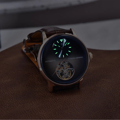 PAGANI DESIGN 2025 New Mechanical Tourbillon Men's watches 42mm Dial 100M Waterproof Watch Luminous Luxury Automatic Man watch