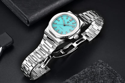 PAGANI DESIGN 2025 New Men's Watches Luxury Automatic Watch For Men Mechanical 40MM WristWatch Stainless Steel AR Sapphire glass