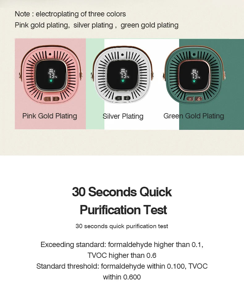 Purificador de ar A8 para casa
