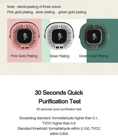 Purificador de ar A8 para casa