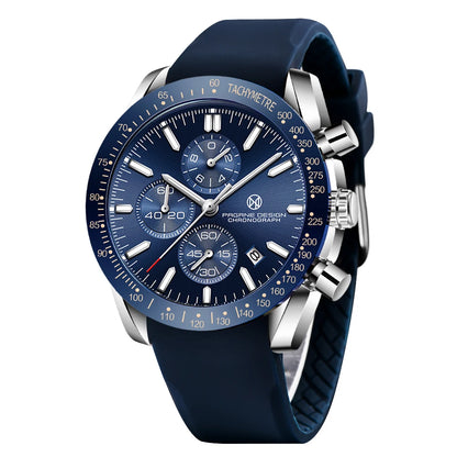 PAGRNE DESIGN Quartz Watches Multi functional chronograph 44mm Fashionable men's watch PAGANI DESIGN Extended Brand PG5140