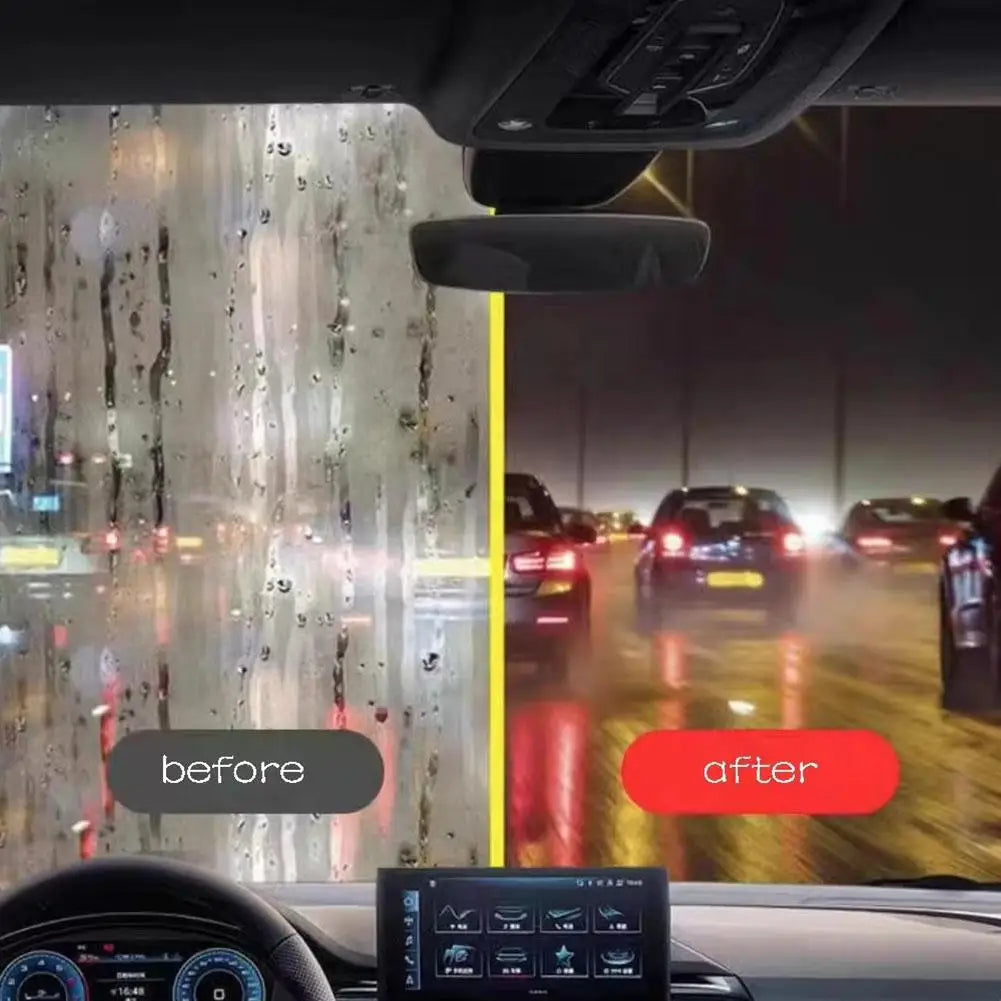 Car Windshield Oil Film Cleaner Glass Cleaning Board Glass Cleaning Wipe Board Glass Oil Film Remover Car Glass Cleaner Brush