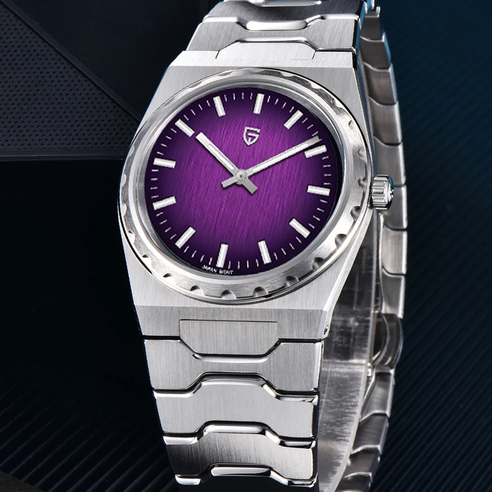 PAGANI DESIGN 2025 New VJ21 Fashion Man Quartz Watch V2 Sapphire 10Bar Waterproof Thin 7MM Luminous C3 Upgrade reloj hombre