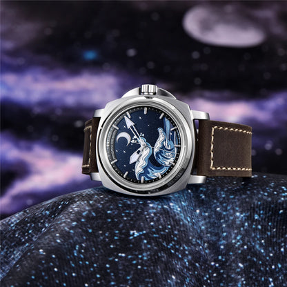 Pagani Design 2025 New NH35A 43MM Fashionable Men's Automatic Mechanical Watch Stainless Steel Waterproof 10Bar dial Glow reloj