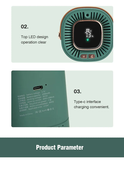 Purificador de ar A8 para casa