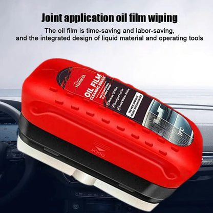 Car Windshield Oil Film Cleaner Glass Cleaning Board Glass Cleaning Wipe Board Glass Oil Film Remover Car Glass Cleaner Brush