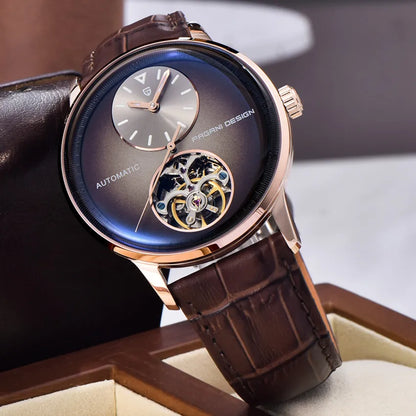 PAGANI DESIGN 2025 New Mechanical Tourbillon Men's watches 42mm Dial 100M Waterproof Watch Luminous Luxury Automatic Man watch