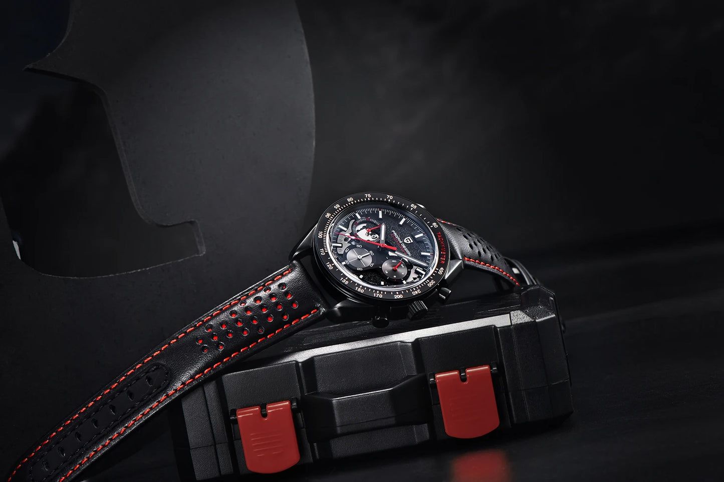 Relógio PAGANI DESIGN 1701 Moon para homem, lançamento 2025, de luxo, quartzo, cronógrafo, desportivo, com vidro de safira e design moderno. Ideal para oferecer!