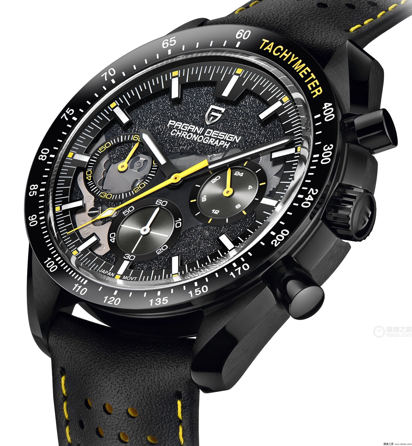 Relógio PAGANI DESIGN 1701 Moon para homem, lançamento 2025, de luxo, quartzo, cronógrafo, desportivo, com vidro de safira e design moderno. Ideal para oferecer!