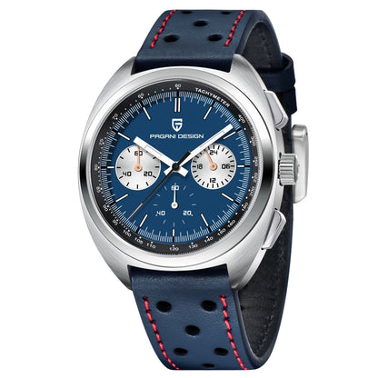 PAGANI DESIGN 2025 New Pilot Luxury Quartz Watch For Men Sport Chronograph AR Sapphire crystal Stainless steel Wrist watches Men
