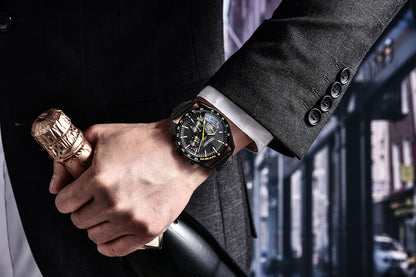 Relógio PAGANI DESIGN 1701 Moon para homem, lançamento 2025, de luxo, quartzo, cronógrafo, desportivo, com vidro de safira e design moderno. Ideal para oferecer!