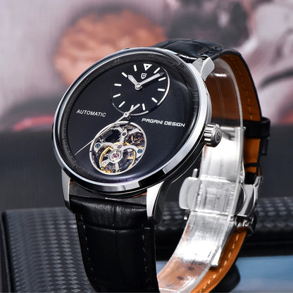 PAGANI DESIGN 2025 New Mechanical Tourbillon Men's watches 42mm Dial 100M Waterproof Watch Luminous Luxury Automatic Man watch