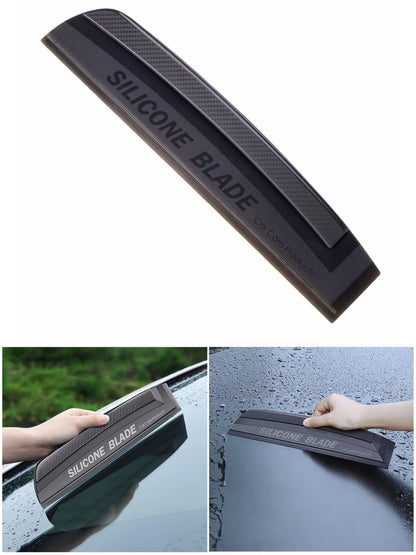 Non-Scratch Soft Silicone Handy Squeegee Car Wrap Tools Water Window Wiper Drying Blade Clean Scraping Film Scraper Accessories