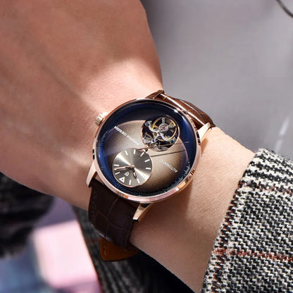 PAGANI DESIGN 2025 New Mechanical Tourbillon Men's watches 42mm Dial 100M Waterproof Watch Luminous Luxury Automatic Man watch
