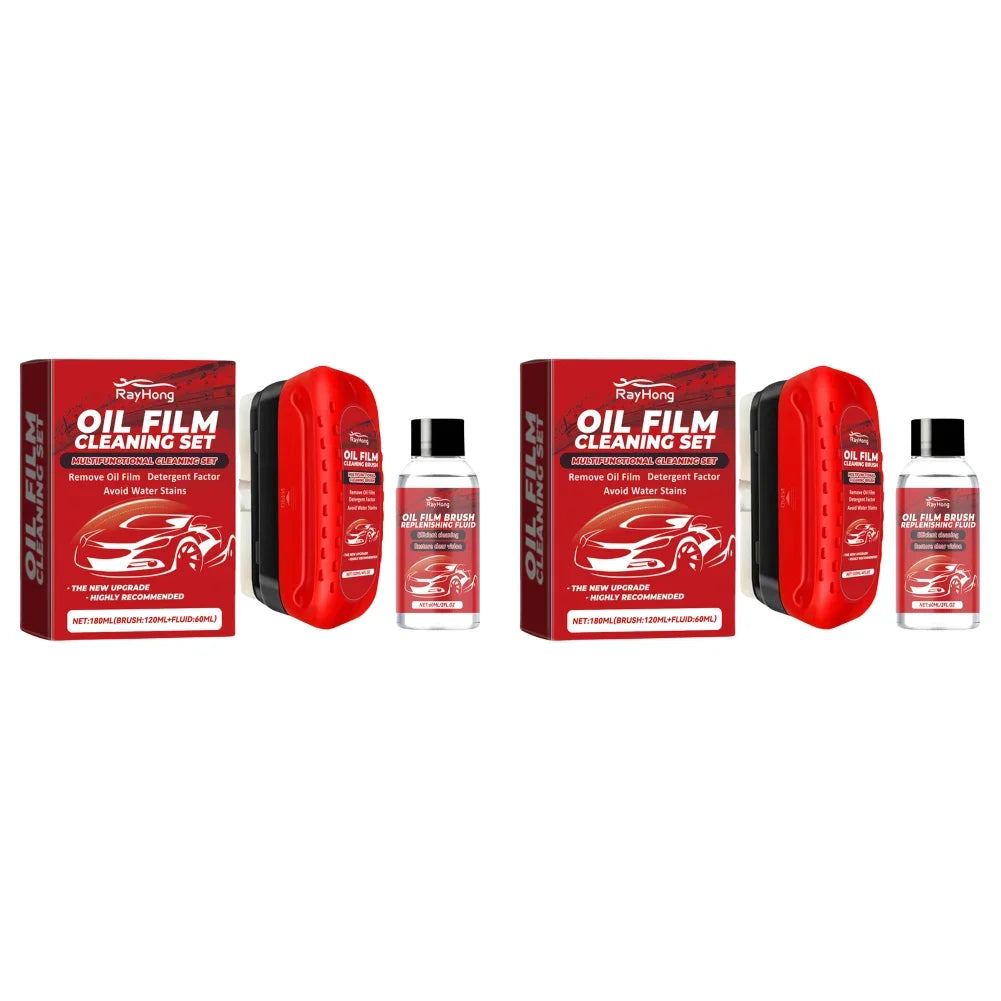 Glass Cleaning Board Universal Glass Cleaning Wipe Board Cleaning Glass Brush for Car Windshield Oil Film Cleaner Glass Coating