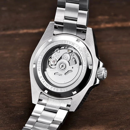 2024 New PAGANI DESIGN 43MM Men Mechanical Watches Luxury Ceramic Bezel 120 Clicks Automatic Watch 100M Waterproof Watch for Men