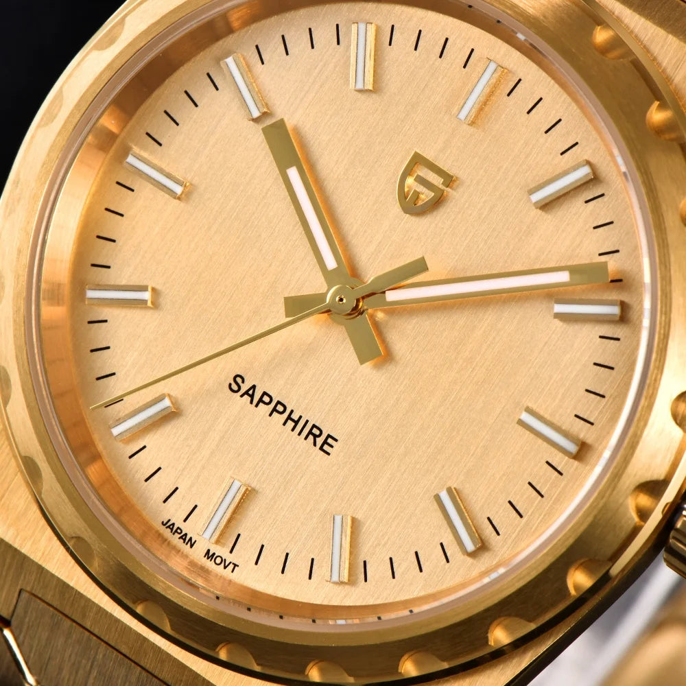 PAGANI DESIGN 2025 New VJ21 Fashion Man Quartz Watch V2 Sapphire 10Bar Waterproof Thin 7MM Luminous C3 Upgrade reloj hombre