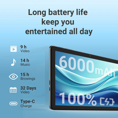 R10XS 10.I Inch Wifi Tablet PC Android 14 10GB+64GB Android Tablet Touch Screen Education Tablet for School
