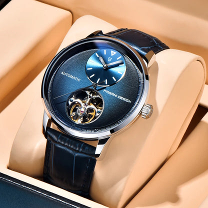 PAGANI DESIGN 2025 New Mechanical Tourbillon Men's watches 42mm Dial 100M Waterproof Watch Luminous Luxury Automatic Man watch