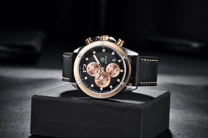 BENYAR Top Luxury Brand 2023 New Men's Watches Multifunction Quartz Sport Chronograph Watches Men Wrist Watch Relogio Masculino
