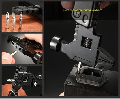 Multifunctional Knife Pliers Outdoor Home Portable Outdoor Survival Folding Knife Plier Screwdriver Hand Tool Car Emergency Tool