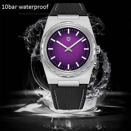 PAGANI DESIGN 2025 New VJ21 Fashion Man Quartz Watch V2 Sapphire 10Bar Waterproof Thin 7MM Luminous C3 Upgrade reloj hombre