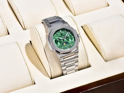 Pagani design 2025new women's watch luxury quartz watch top Sapphire luminous chronograph watch clock complete calendar gift box