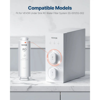 Replacement 400 GPD Reverse Osmosis System for SS-001 Under Sink Water Filter