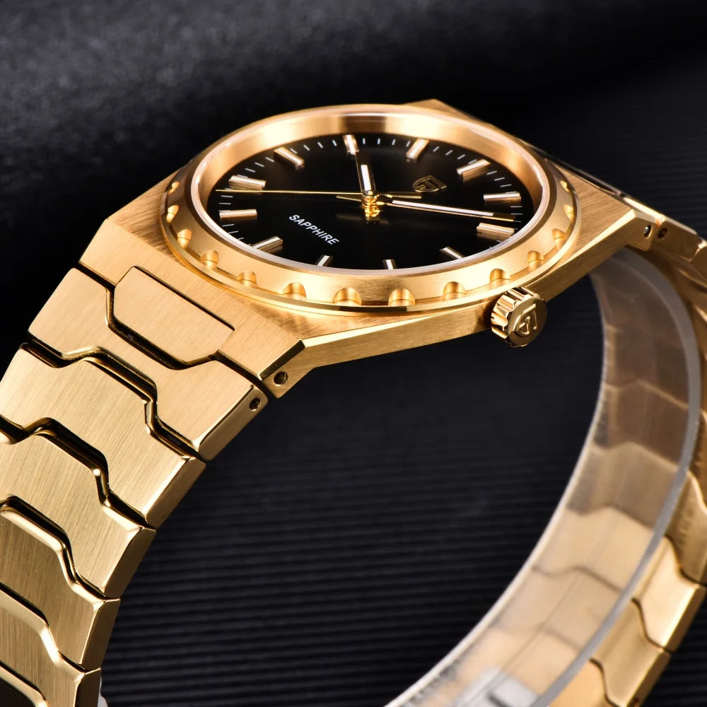 PAGANI DESIGN 2025 New VJ21 Fashion Man Quartz Watch V2 Sapphire 10Bar Waterproof Thin 7MM Luminous C3 Upgrade reloj hombre