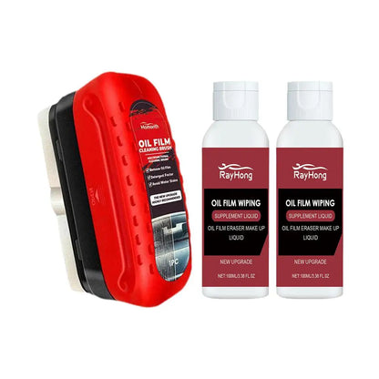 Car Windshield Oil Film Cleaner Glass Cleaning Board Glass Cleaning Wipe Board Glass Oil Film Remover Car Glass Cleaner Brush