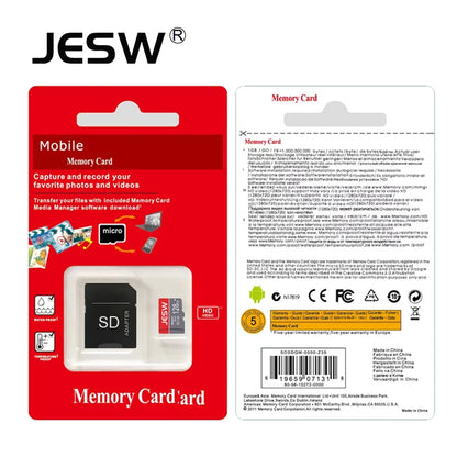 JESW Micro 256G Ultra Memory  SD Card TF Flash Card A1 V10 C10 U1 32GB 64G 16G 8G 4G Micro for Camera UAV Phone  Switch Table
