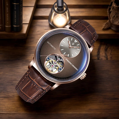 PAGANI DESIGN 2025 New Mechanical Tourbillon Men's watches 42mm Dial 100M Waterproof Watch Luminous Luxury Automatic Man watch