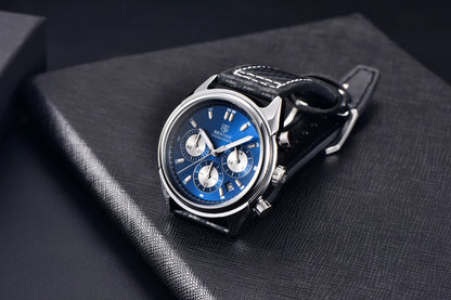 BENYAR 2024 New Watches Men Luxury Brand Chronograph Male Sport Watches Waterproof Stainless Steel Quartz Watch Relojes Hombre