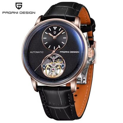 PAGANI DESIGN 2025 New Mechanical Tourbillon Men's watches 42mm Dial 100M Waterproof Watch Luminous Luxury Automatic Man watch