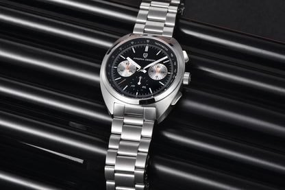 PAGANI DESIGN 2025 New Pilot Luxury Quartz Watch For Men Sport Chronograph AR Sapphire crystal Stainless steel Wrist watches Men