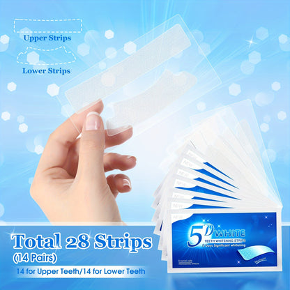 Teeth Whitening Strips - Comfortable Ultra-Thin Design, Easy Application