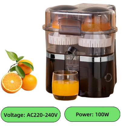 Juicer Portable Juice Cup, Household Double-head Juicer, Multifunctional Pulp Juicer, Large Capacity ABS Material, Silent Pulp Separator, Suitable for Travel Lightweight, Family Small Kitchen