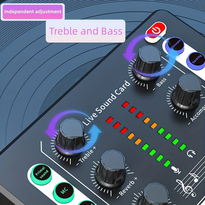Kit de Podcast BM800 com Placa de Som V8 – Gravação e Streaming