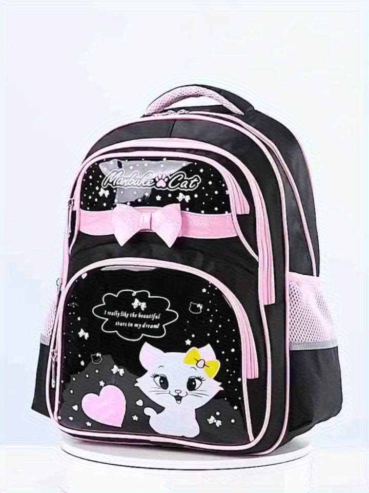 New cute and trendy children's backpack for elementary school students 1 2 3 4 5 6 grade girls 6 12 years old lightweight
