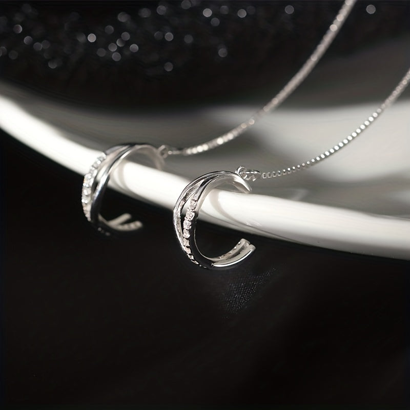 Brincos de pressão com zircónias brilhantes, estilo sexy, em cobre, joia requintada para presente feminino, perfeitos para uso diário e casual.