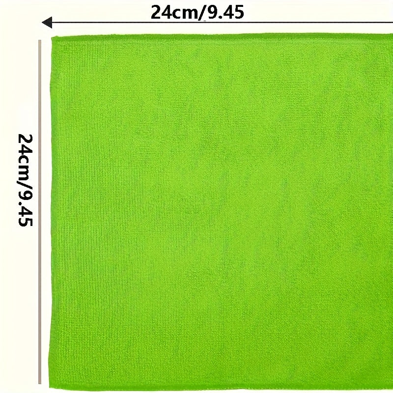 Microfiber Cleaning Cloth Pack - Multipurpose Towel for Home & Kitchen Use, Durable & Absorbent, Ideal for Living Room, Bedroom, Bathroom & Furniture, Effortlessly Removes Stains & Grease, Essential Cleaning Supplies