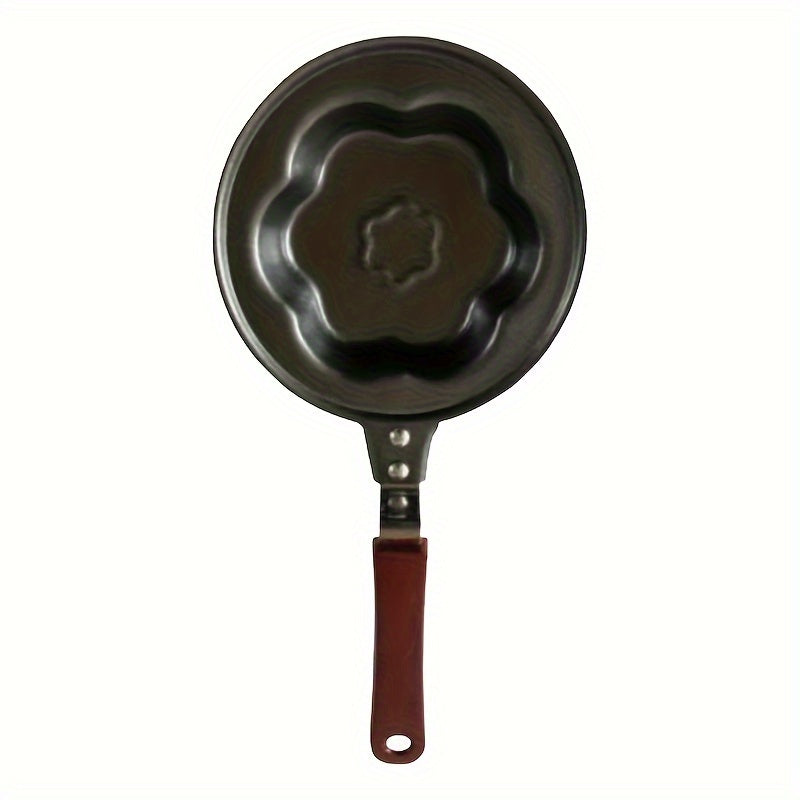 1pc Egg Frying Pot, Mini Breakfast Egg Frying Pot, Assorted Varieties Cartoon Frying Pot, Heart-shaped Non-stick Egg Pot, Omelette Pans Of Various Shapes, Kitchenware, Kitchen Tools