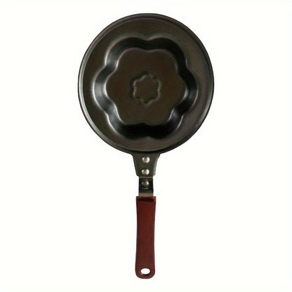 1pc Egg Frying Pot, Mini Breakfast Egg Frying Pot, Assorted Varieties Cartoon Frying Pot, Heart-shaped Non-stick Egg Pot, Omelette Pans Of Various Shapes, Kitchenware, Kitchen Tools