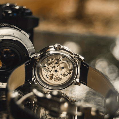 Pagani Design 2023 Men's Automatic Skeleton Watch, Self-Winding, Stainless Steel, Leather Strap, Pointer Series, Water Resistant To 100 Meters Sports Leather Watch