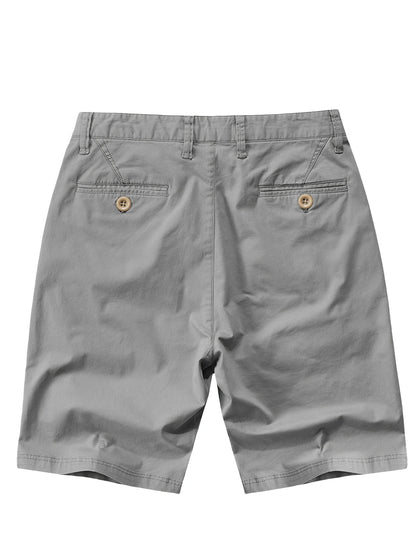 Men'S Heavy-Duty Work Shorts - Non-Stretch Fabric with Multiple Utility Pockets, Adjustable Button Closure - Black Cargo Shorts for Construction, Hiking, Everyday Casual Wear - Non-Stretchy Office & Outdoor Pants, Hiking Appa