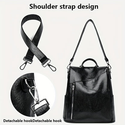 Simple And Versatile Multi Functional Going Out Travel Student Schoolbag, Large Capacity Backpack