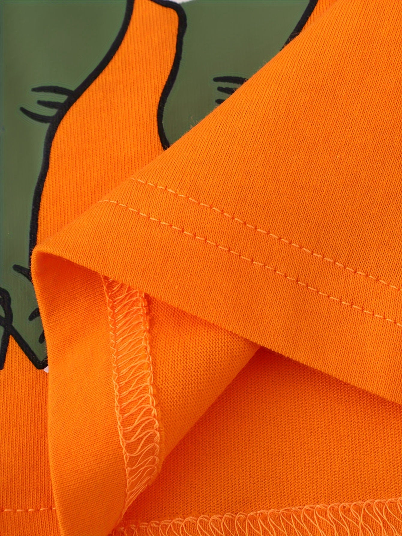 Boys' Pure Cotton Long Sleeve T-Shirt with Small Dinosaur Pattern Autumn and Winter Trendy Style