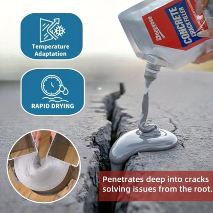 Marine Waterproof Coating for Repairing Concrete Cracks And Patches. It Dries Quickly, Is User-Friendly, And Durable, Making It Ideal for Boat Repairs And Waterproofing. Compatible Tools Are Available for Easy Application, wi
