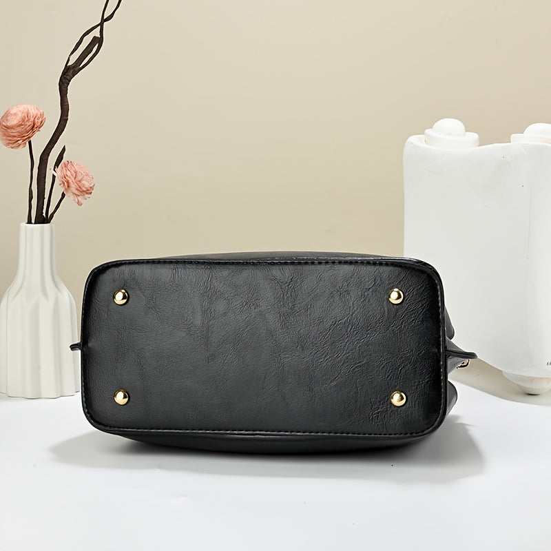 2pcs Fashion Handbag with Stylish and Versatile Style